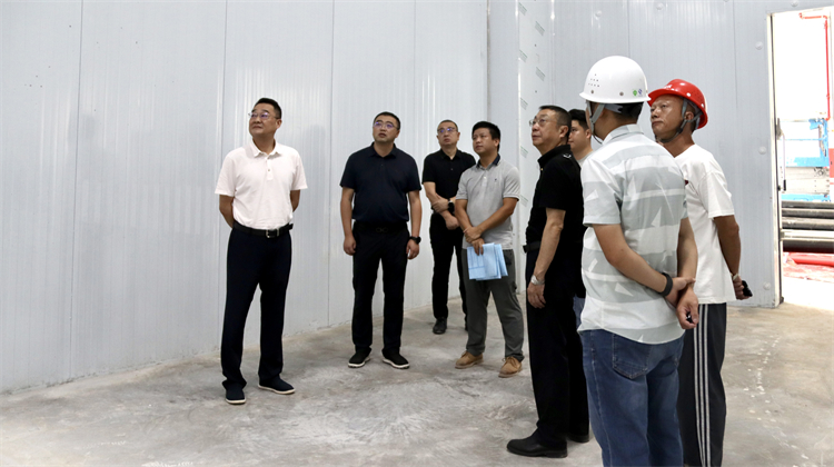 省棉麻集團調研資中供銷為農(nóng)產(chǎn)業(yè)園